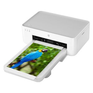 طابعة الصور المحمولة شاومي 1S - جودة الصورة 313×400 نقطة في البوصة لطباعة مقاس 2×3 انج - ذاتية اللصق لسهولة التقشير واللصق - أبيض