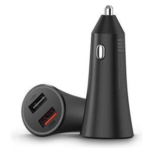  شاحن سيارة شاومي - Mi 37W Dual-Port Car Charger - اسود 