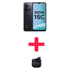 Xiaomi Redmi 15C - 6.9 inch, IPS LCD, 120 Hz, - MediaTek Helio G81 Ultra - 6000 mAh, 33W + Headphone