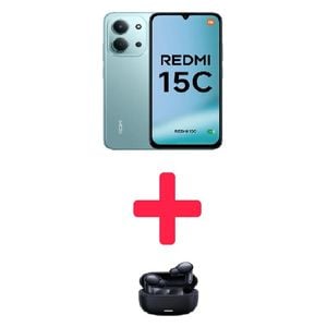 Xiaomi Redmi 15C - 6.9 inch, IPS LCD, 120 Hz, - MediaTek Helio G81 Ultra - 6000 mAh, 33W + Headphone