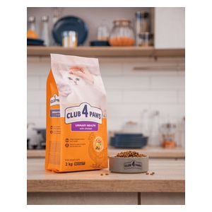  Club 4 Paws Premium Urinary Health Adult Cat Food with Chicken - 2kg - Romne-02 