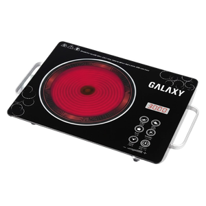  طباخ اشعة تحت الحمراء كلاكسي  - 3000 واط - شعلة واحدة - GAH-103 - اسود 