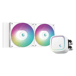 ديب كول LE520 WH – مبرد سائل متكامل – إضاءة ARGB – أبيض