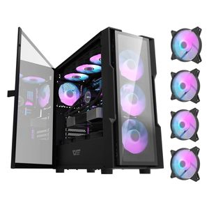  كيس كمبيوتر ألعاب كيكابايت - معالج Ryzen 5 7500F - رام 32 جيجابايت DDR5 - تخزين 1 تيرابايت NVMe SSD - كارت شاشة RTX 5060 - ويندوز 