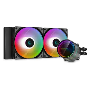 ديب كول CASTLE 240EX A-RGB – مبرد CPU بسائل متكامل – أسود