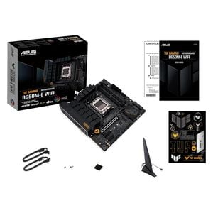 لوحة أم أسوس TUF GAMING B650M-E WIFI صغيرة قياس Micro-ATX - أسود