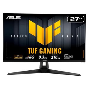 شاشة العاب اسوس 27-انج فئة VG27AQ5A - سرعة الاستجابة 0.3 ملي ثانية - 210هيرتز - QHD - اسود