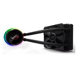  ASUS ROG Ryujin 120 Liquid CPU Cooler - OLED Display - Black 