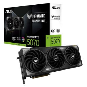 Asus TUF Gaming GeForce RTX 5070 – Gaming Graphics Card – Black