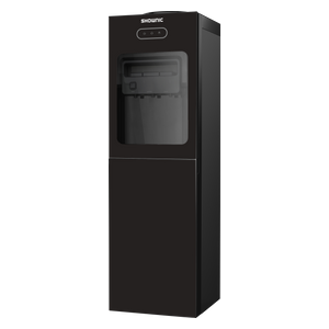 Shownic Water Dispenser with Refrigerator - YT-R390GT - Black
