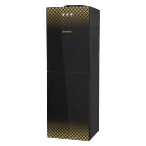 براد ماء شونك مع ثلاجة - YT-R390GB - زجاج أسود