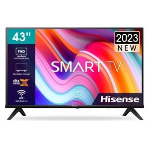  Hisense 43-Inch 43A4K Series - Smart - FHD - LED - 60Hz - 2023 Model 