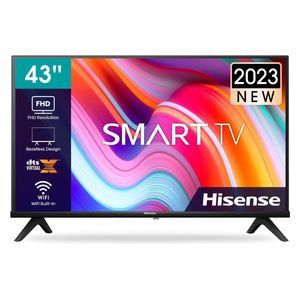  Hisense 43-Inch 43A4K Series - Smart TV - 4K - FHD - LED - 60Hz - 2023 Model 
