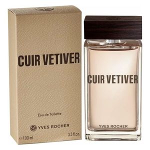  Cuir vetiver by Yves Rocher for Men - Eau de Toilette, 100ml 
