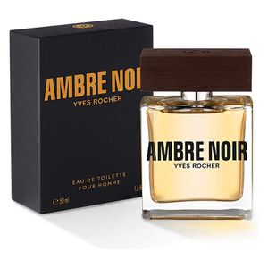  Ambre Noir by Yves Rocher for Men - Eau de Toilette, 50ml 