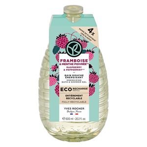  Yves Rocher Shower Gel with Raspberry Scent , 600 ml 
