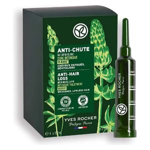  Yves Rocher Anti-Hair Loss Intensive Treatment Ampoules, 4 Ampoules - 15 ml 