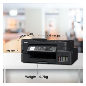 Brother MFC-T920DW - All-in-One Color Inkjet Printer - Wi-Fi - Black