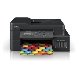  طابعة برذر نافثة للحبر الكل في واحد ملونة - DCP-T720DW - واي فاي - اسود 