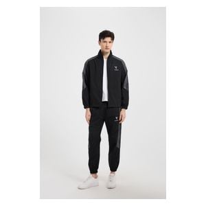  Stylish Bee Tracksuit for Men, 2XL - Black 