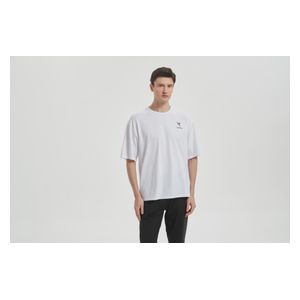 Stylish Bee Essential Oversized T-shirt - MEOWHM001 - M / White