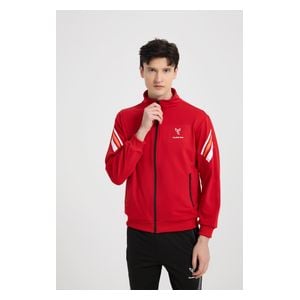  Stylish Bee Tracksuit for Men, XL - Red 