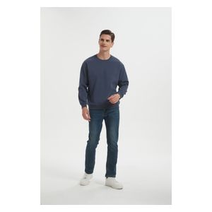  Stylish Bee Jumper for Men, 2XL - Navy 