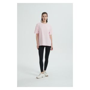  Stylish Bee Block Oversized T-shirt - WBOLPM001 - M / Pink 