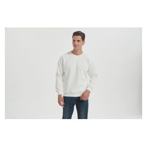  Stylish Bee Jumper for Men, M - White 