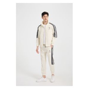  Stylish Bee Tracksuit for Men, 2XL - White 