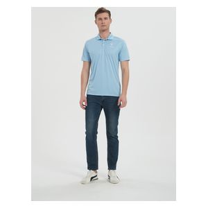  Stylish Bee Core Performance Primegreen Polo Shirt - MPTCPLBS001 - S / Light Blue 