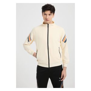  Stylish Bee Tracksuit for Men, M - Beige 