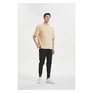  Stylish Bee Essential Oversized T-shirt - MEODBXL001 - XL / Beige 