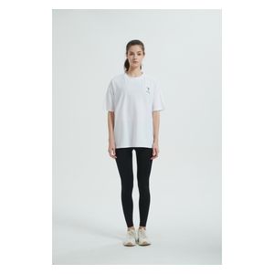 Stylish Bee Block Oversized T-shirt - WBOWHM001 - M / White