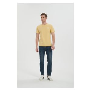 Stylish Bee Men Crest T-shirt - MCHYWS001 - S / Yellow