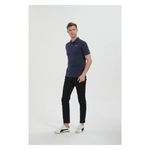  Stylish Bee Men Polo T-shirt - MPTNVM001 - M / Navy 