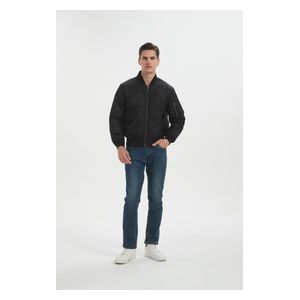  Stylish Bee Jacket for Men, 2XL - Black 
