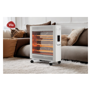  مدفأة فايو كاربون - V651W - ابيض 