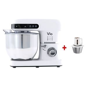  Vio v100-10L - Bowl Mixer - White + Vio B01 - Chopper - 400W - White 