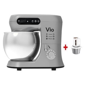  عجانة فايو - V103-5L - رمادي فاتح + مفرمة فايو - B02-2L - ابيض 