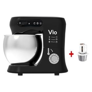  Vio V103-5L - Bowl Mixer - Black + Vio B02-2L - Chopper - White 