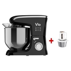  Vio V101-8L – Bowl Mixer – Black + Vio B02-2L – Chopper – White 