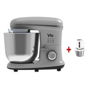  عجانة فايو - V102-6L - رمادي فاتح + مفرمة فايو - B02-2L - ابيض 