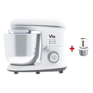  Vio V103-5L - Bowl Mixer - White + Vio B02-2L - Chopper - White 