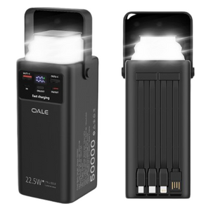 OALE iPower T50000 - 50000mAh - Power Bank - Black