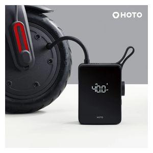  Hoto HTE0008GL - Portable Air Compressor - Black 