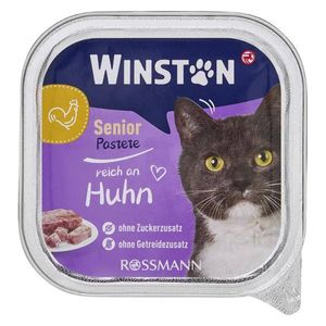  وینستون طعام للقطط كبار السن بنكهة الدجاج - 100 غم 