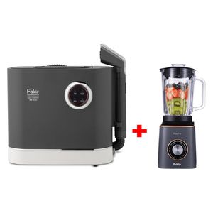  Fakir PR-8038 - Steam and Vacuum Cleaner + Fakir Mixypro - Blender - 800 W - SilverBlender – Gray 
