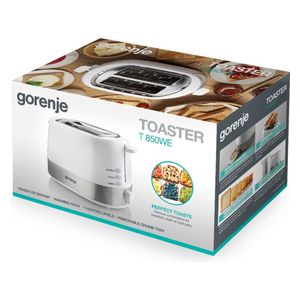  Gorenje T850WE - Toaster - White 