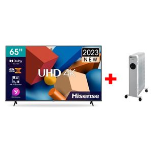  Hisense 65 -Inch 65A61K Series - Smart - 4K -60Hz + Oil-Filled Radiator 
